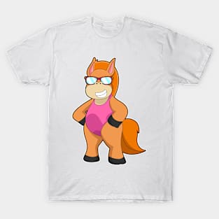 Horse with Sunglasses T-Shirt